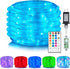 ANJAYLIA 40FT 120 LED Color Changing Rope Lights, 18 Colors Outdoor String