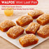 Walfos Non-Stick Silicone Mini Loaf Pans - 9 Cavities Baking Mold for Mini Loaf, Cake, Bread, Set of 2