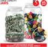 Stock Your Home 1 Gallon Clear Plastic Jars with Lids (2 Pack), 128 oz Wide Mouth Large Container for Candy, Cookies,