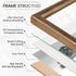 8x10 5x7, Venusmiles Picture Frame, Natural Solid USA-Sourced Walnut Wood Photo Frames with HD Tempered Glass