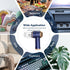 Car Vacuum Portable Cordless Handheld Vacuum, 9500Pa Vacuum Cleaner and Air Duster with Multi-Nozzles for Car,