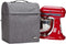 HOMEST Stand Mixer Dust Cover for KitchenAid 5/4.5 Quart Bowl Lift, Grey with Zipper Pocket