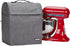 HOMEST Stand Mixer Dust Cover for KitchenAid 5/4.5 Quart Bowl Lift, Grey with Zipper Pocket