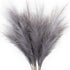 ZIFTY 7-Pcs Faux Pampas Grass, 38"/3.1FT Large Tall Fluffy Artificial Flower for Vase Filler Home Decor (Grey)