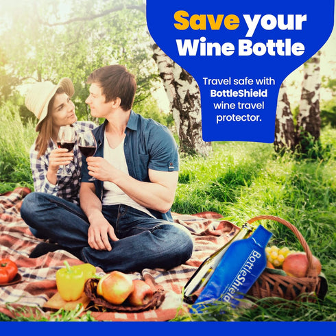 6 Pack Reusable Wine Protector Travel Bag, Unbreakable Bottle Sleeve, Leak Proof Wine Tote Bags for Suitcase Luggage