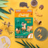 3D 8 Chefclub Kids Safari Cookie Cutters - Stainless Steel Animal Shapes for Baking & Montessori Learning - Giraffe