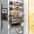 Aufworld Magnetic Spice Rack for Refrigerator, 5 Pack Magnetic Shelf, Moveable Magnetic Fridge