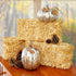 FloraCraft Decorative Straw Bale, Natural, 5 Inch x 6 Inch x 13 Inch