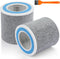 Shark HP102 HP102PET Clean Sense Replacement Filter, Compatible with HP102, HP100, HC450 Series, 2 Pack Gray