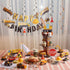 258 Set Pcs Construction Birthday Party Supplies Decoration Include Disposable Paper Plate Napkin Teacup Saucer Cupcake