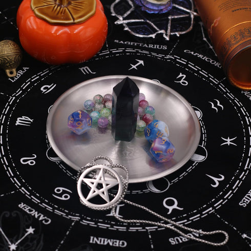 Offering Bowl Ritual Plate - Great for Altar use, Incense Burner, Smudging Bowl, Decoration Bowl, Offering Bowl