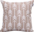 Seat,4pc pack 18x18" Accent Home Cotton Canvas Throw Cushion Cover Printed Both Side For Home Sofa Couch, Chair Back