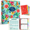 Recipe Binder, 9.5 x 11 inch 3 Ring Kit with 50 Protectors, 100 Recipe Cards & 8 Category Divider Tabs