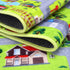 LUXLOOM 3x5 Kids Rug City Play Mat Non Slip Exercise Baby Fun Rug Carpet for Kids Toddler City Traffic Road Map