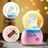 VECU Unicorn Snow Globe with Music, Perfect Music Box for Kids, Girls, Granddaughters Birthday (Manual Snow Drift)