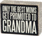 Primitives by Kathy Chevron Trimmed Box Sign, 5" x 4", Black