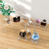 3pcs, Set, 7.5''x8''x8.5'' Sezanrpt Acrylic Risers Display Stands Rectangular Dessert Table Display Clear Display Shelf