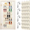 Gisiyunly Over the Door Shoe Organizer with 40 Large Pockets, Multi-Purpose Storage for