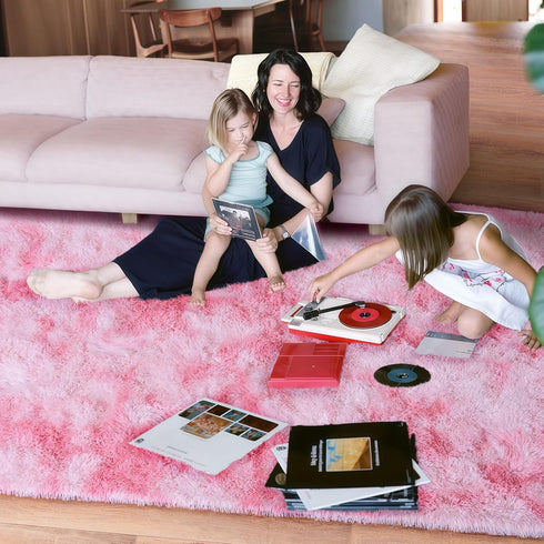 5x7 Rugs for Bedroom, Ultra Fluffy Fuzzy Shag Area Rug for Living Room, Modern Plush Soft Upgrade Non-Slip Carpet