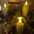 4E's Pack 6 (2.75" Novelty Clear Glass Votive Cups with Peg - of - Tulip Votive for Candelabra Candle Holder, Home