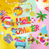 9 Pieces Summer Magnets, Gnomes Flip Flop Beach Magnetic Stickers for Summer Pool Party Refrigerator Decor