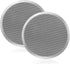 IKAPE 53.3mm 2pc Espresso Puck Screen, 0.2mm Thickness, Reusable Metal Coffee Filters, Food-grade Stainless Steel