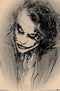 Trends International Premium Wall Poster, Dark Knight-Sketch, 22.375" x 34"