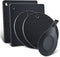 Multi-Purpose Silicone Trivet, Flexible Heat Resistant Pot Holders, Square and Round Mats for Hot Pots and Pans,