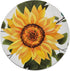 Sunflower Refrigerator Magnet, Vinyl 3” Round Flat Magnet for Home Kitchen and Farmhouse Decor