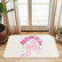Welcome Mat Preppy Pink Doormat, Funny Cowgirl Kitchen Bath Mat, 30 x 16 Inch Indoor Front Door Entryway Gift