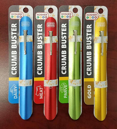 Meat Red Crumb Buster - Quick and Efficient Metal Crumb Remover for Tables and Countertops