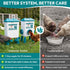 Set 3 Gallon/26.5 4 3 Chicken Feeder and Waterer - Pounds, Automatic Chicken Waterer with Cups & Feeder Ports, No Waste