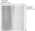 VEELIKE 15.7''x236'' Kitchen Backsplash Wallpaper, Peel and Stick Aluminum Foil Contact Paper for Countertop Drawer