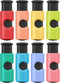Mr. Pen- Squeeze and Lock Bread Bag Clips, 8 Pack, Crayon Colors,