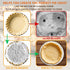 Pie Weights for Blind Baking | 2.2 LB Reusable Ceramic Pie Weights with Storage Box