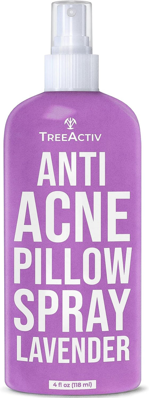Anti-Acne Pillow Spray, 4 fl oz Lavender Sleep Spray, Pure Lavender Essential Oil Air Freshener