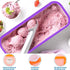 KisSealed 4 Pack Tubs,1.5 Ice Cream Containers,Reusable Homemade Ice Cream Qt Storage Freezer Ice Cream Container