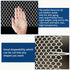 15.7IN 33FT,Plastic 100 White Plastic Chicken Wire mesh x Chicken Wire Fencing,Poultry Netting,Plastic mesh
