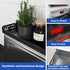 Magnetic Shelf for Stove Top, 30" Length Spice Rack, Magnetic Spice/Seasoning Shelf for Kitchen Organization