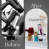 Acrylic Hair Tool Organizer, Hair Dryer Holder for Bathroom Countertop, Vanity Caddy Storage for Accessories