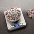 Digital Kitchen Food Scale 11 lb, Grams and Ounces, Small Stainless Steel Backlit, Batteries Included.