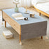 Modern Coffee Table Cover with Pockets, Scratch-Resistant Coffee Table Runner for Winter