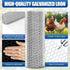 Wire,16"50FT Chicken Chicken Wire Fencing for Garden Poultry, Hexagonal Galvanized Chicken Wire Mesh, Sturdy Chicken