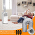 Portable AC Hose Insulation Sleeve, Insulated Hose Cover for 5" & 5.9" Diameter Exhaust Hose, Light Gray