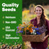 32 Pack HOME GROWN Herb Seeds Medicinal Herbs and Tea Variety Annual & Perennial Herb Seeds for Planting Indoors