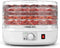 Nutrichef Food Dehydrator Machine, Dehydrates Beef Jerky, Meat, Food, Fruit, Vegetables & Dog Treats, 5 Trays