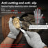 Oyster Knife Shucking Kit, Comfort Wood-handle Oyster Shucking Knife, Sturdy Sharpness with Cut-resistant Glove (M)