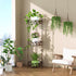 3 Plant Stand, Heavy Duty Metal Plant Stand Indoor Outdoor, Tall Tiers Plant Shelf for Multiple Plants Pots, Flower Pot