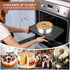 P&P CHEF Angel Food Cake Pan, Stainless Steel 10 Inch Round Cake Pan with Tube