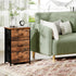 3 Closet Somdot Dresser for Bedroom with Drawers, Storage Organizer Chest of Drawers with Removable Fabric Bins